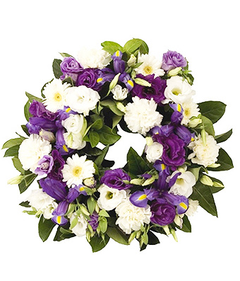 Violet - Wreath - Click to order